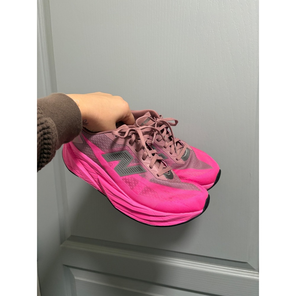 New Balance FuelCell Rebel v4 Pink Purple Running Athletic Shoes Women's 9.5 D